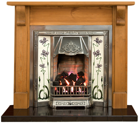 Handmade Furniture :: Handcrafted Pine Fire Surround