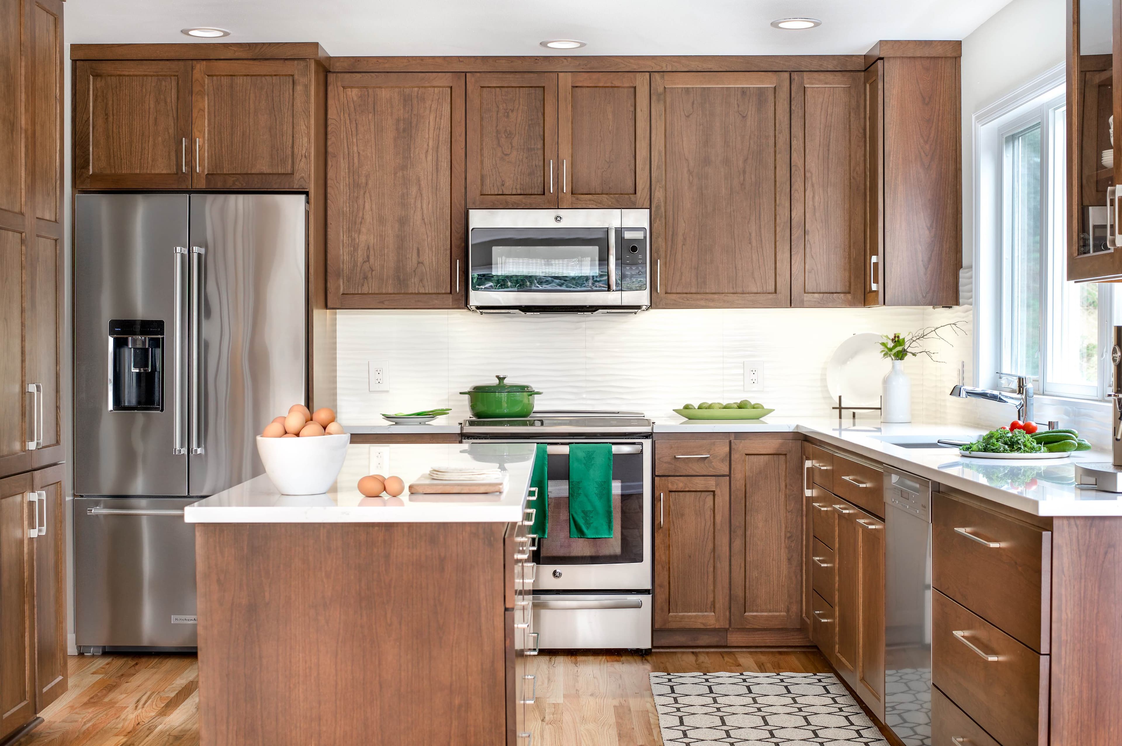 Bespoke handmade wood kitchen by Oak & Pine by Design