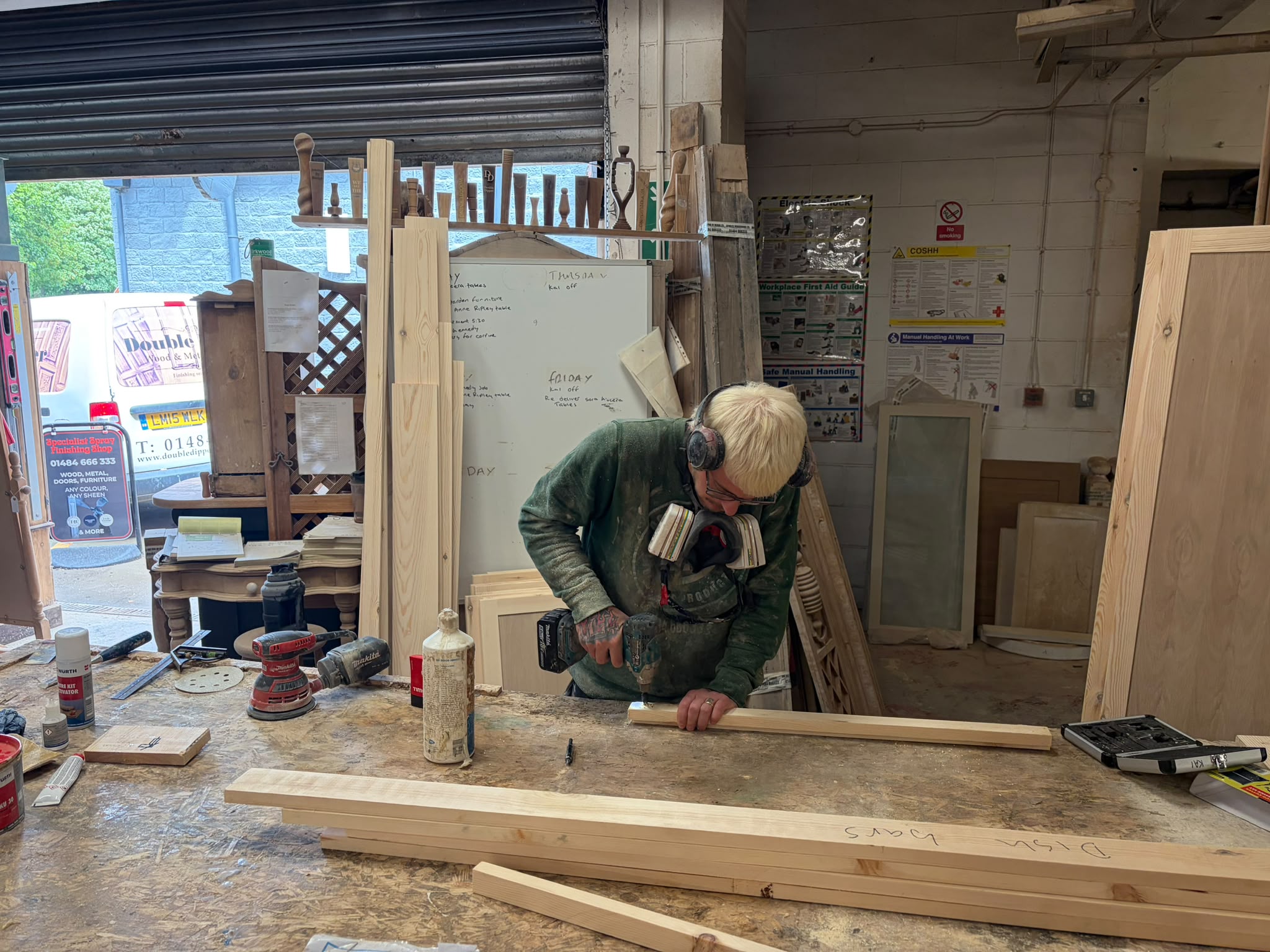 Kai — Workshop Manager at Oak & Pine by Design