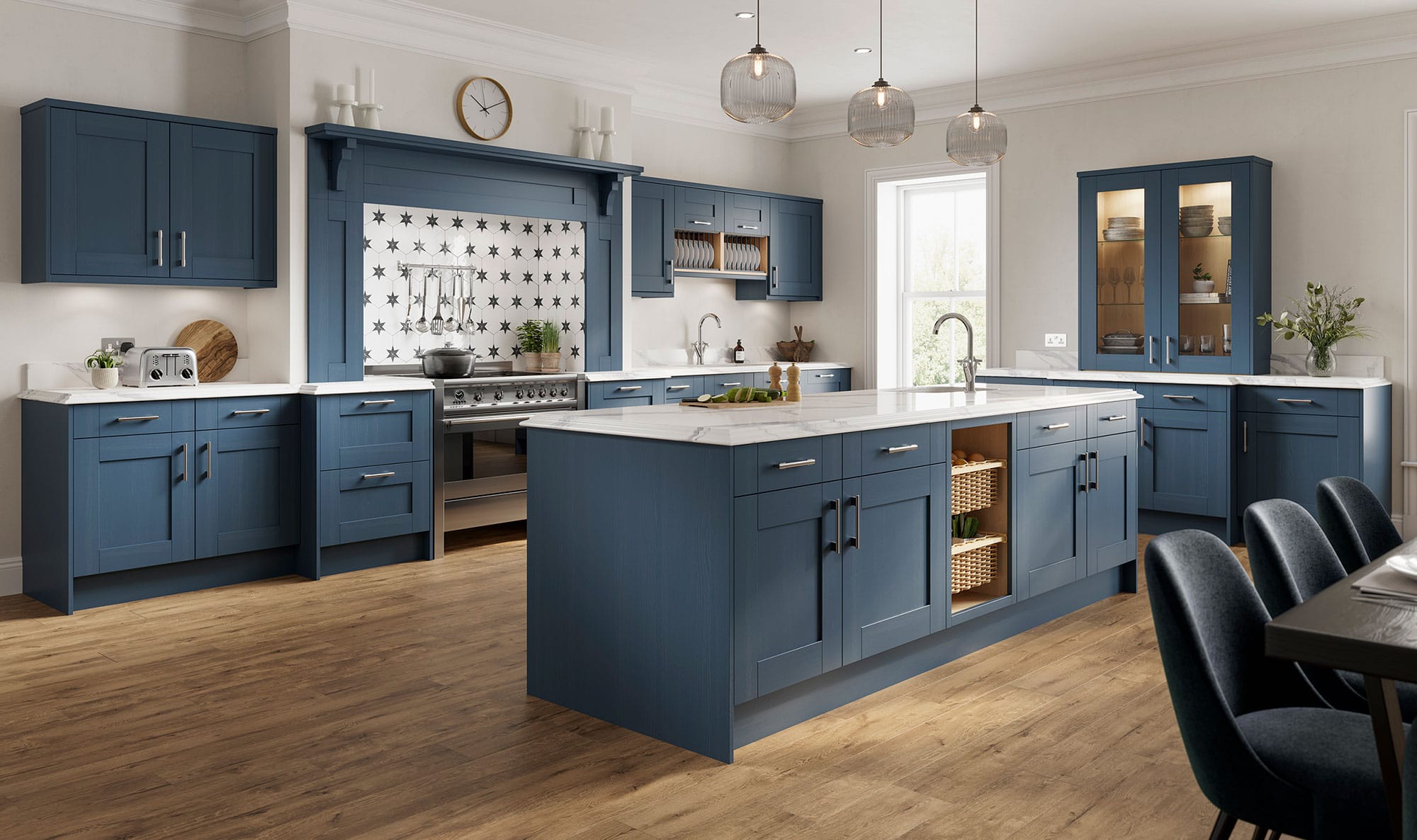 Handmade Painted Kitchen — Custom Painted